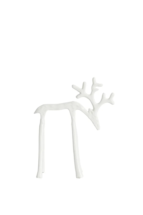 Ornament 17,5x8,5x20 cm DEER cream