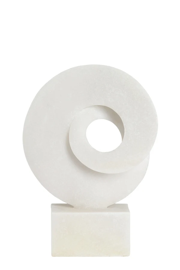 Ornament 26,5x9x38 cm NOXEN cream