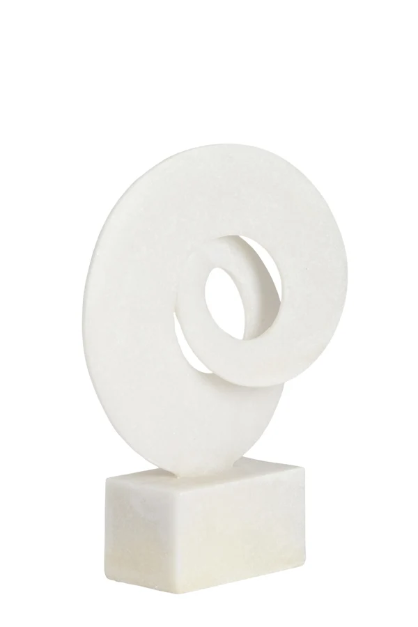 Ornament 26,5x9x38 cm NOXEN cream