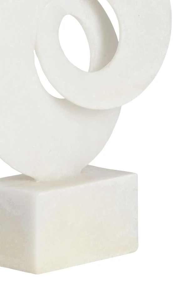 Ornament 26,5x9x38 cm NOXEN cream
