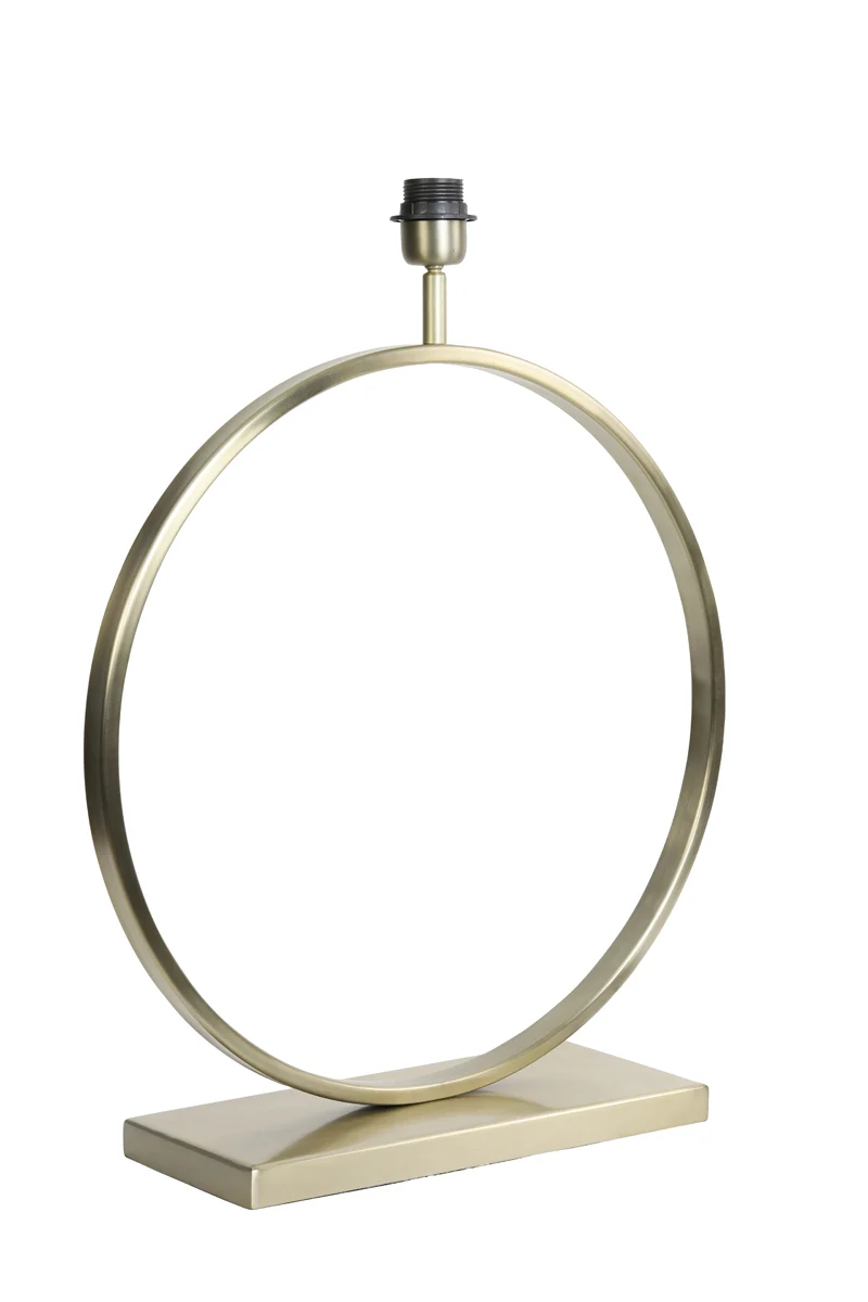 Lamp base 50x15x62 cm LIVA light gold