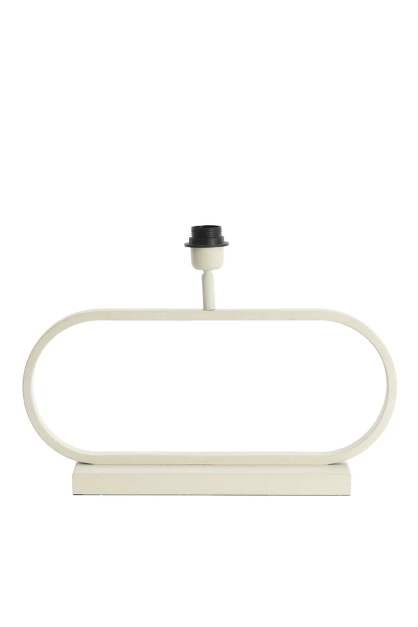 Lamp base 47x13x29 cm JAMIRO cream