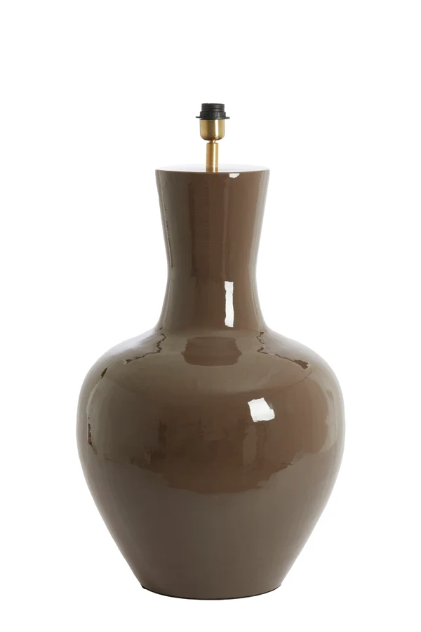 Lamp base 46x69 cm NANA shiny dark brown