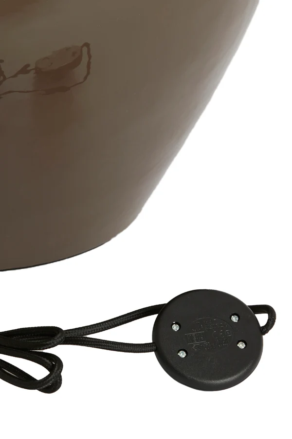 Lamp base 46x69 cm NANA shiny dark brown
