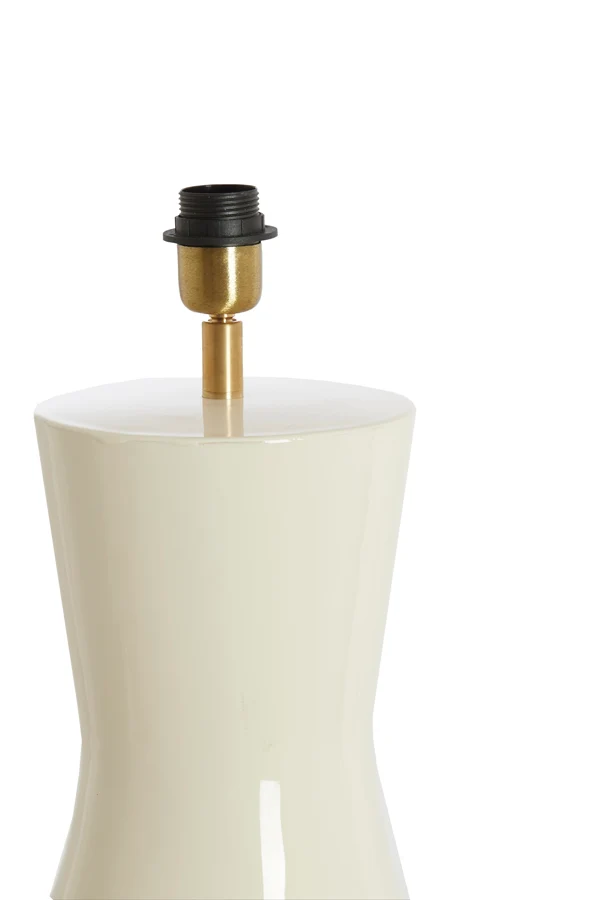 Lamp base 46x69 cm NANA shiny cream