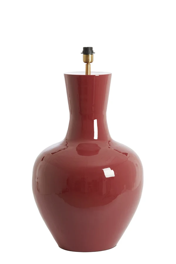 Lamp base 46x69 cm NANA shiny burgundy