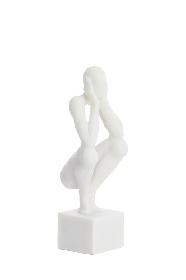 Ornament 15x13x40,5 cm LIVNO cream