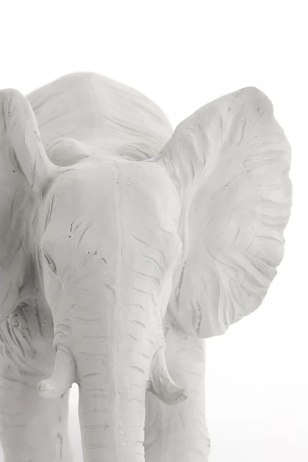 Ornament 24x17x20,5 cm ELEPHANT cream