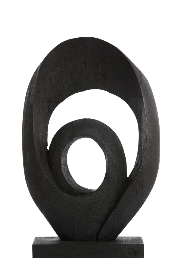 Ornament 40x14x60 cm RANDA wood matt black