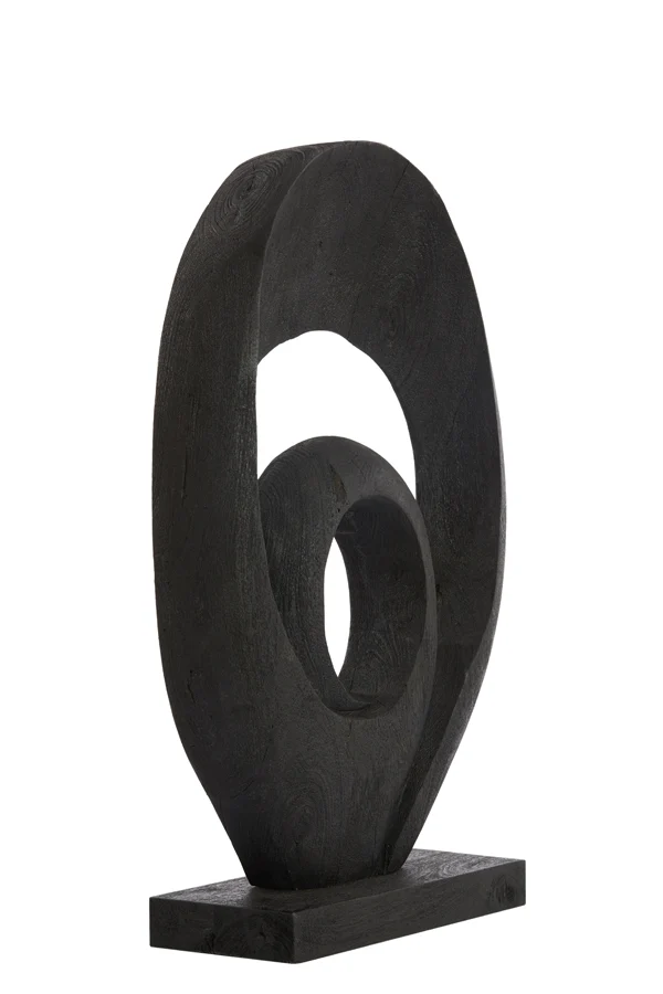 Ornament 40x14x60 cm RANDA wood matt black