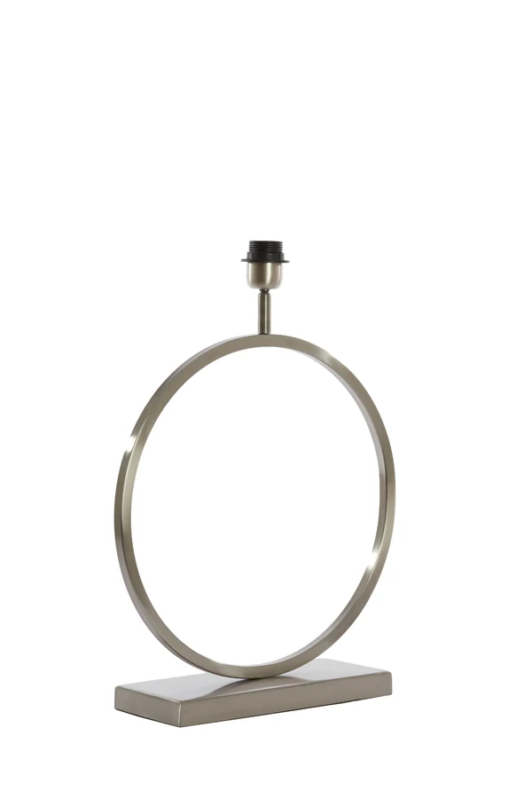 Lamp base 40x13x52 cm LIVA nickel satin