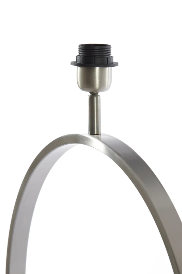 Lamp base 40x13x52 cm LIVA nickel satin