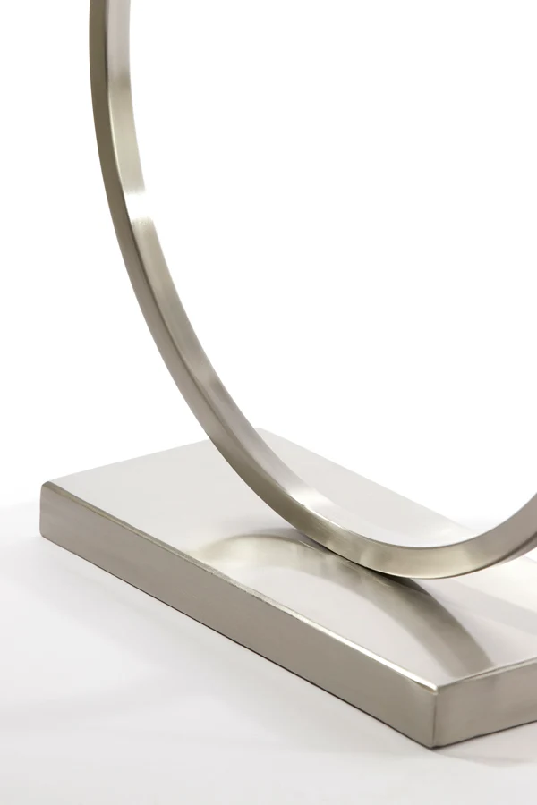 Lamp base 40x13x52 cm LIVA nickel satin