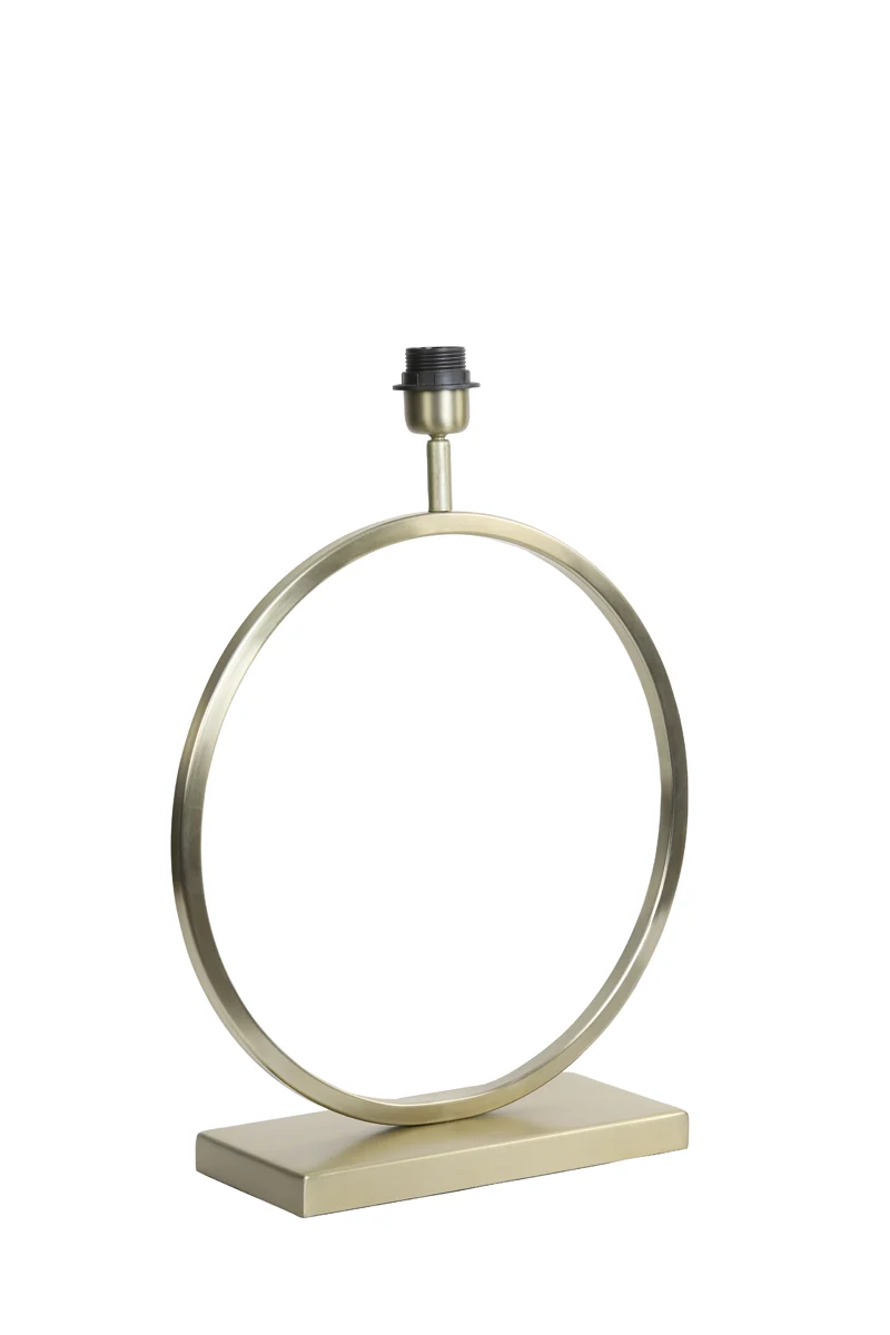 Lamp base 40x13x52 cm LIVA light gold