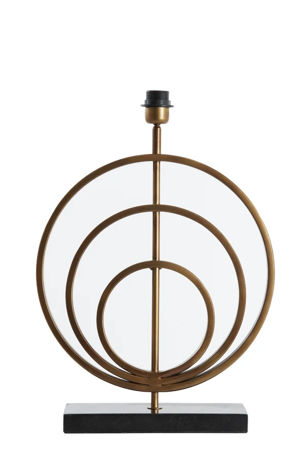 Lamp base 40x13x50 cm CASSEL antique bronze