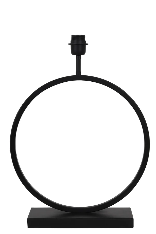 Lamp base 40x12,5x53 cm LIVA matt black