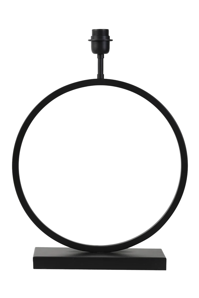 Lamp base 40x12,5x53 cm LIVA matt black