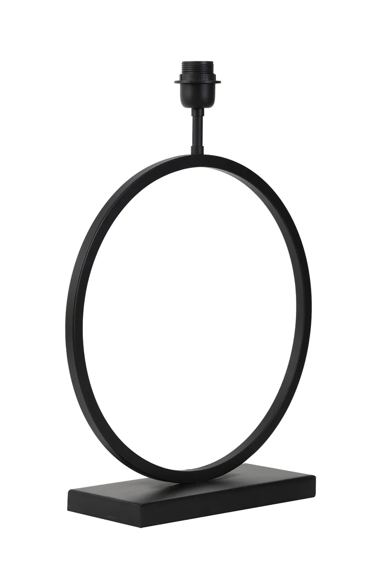 Lamp base 40x12,5x53 cm LIVA matt black