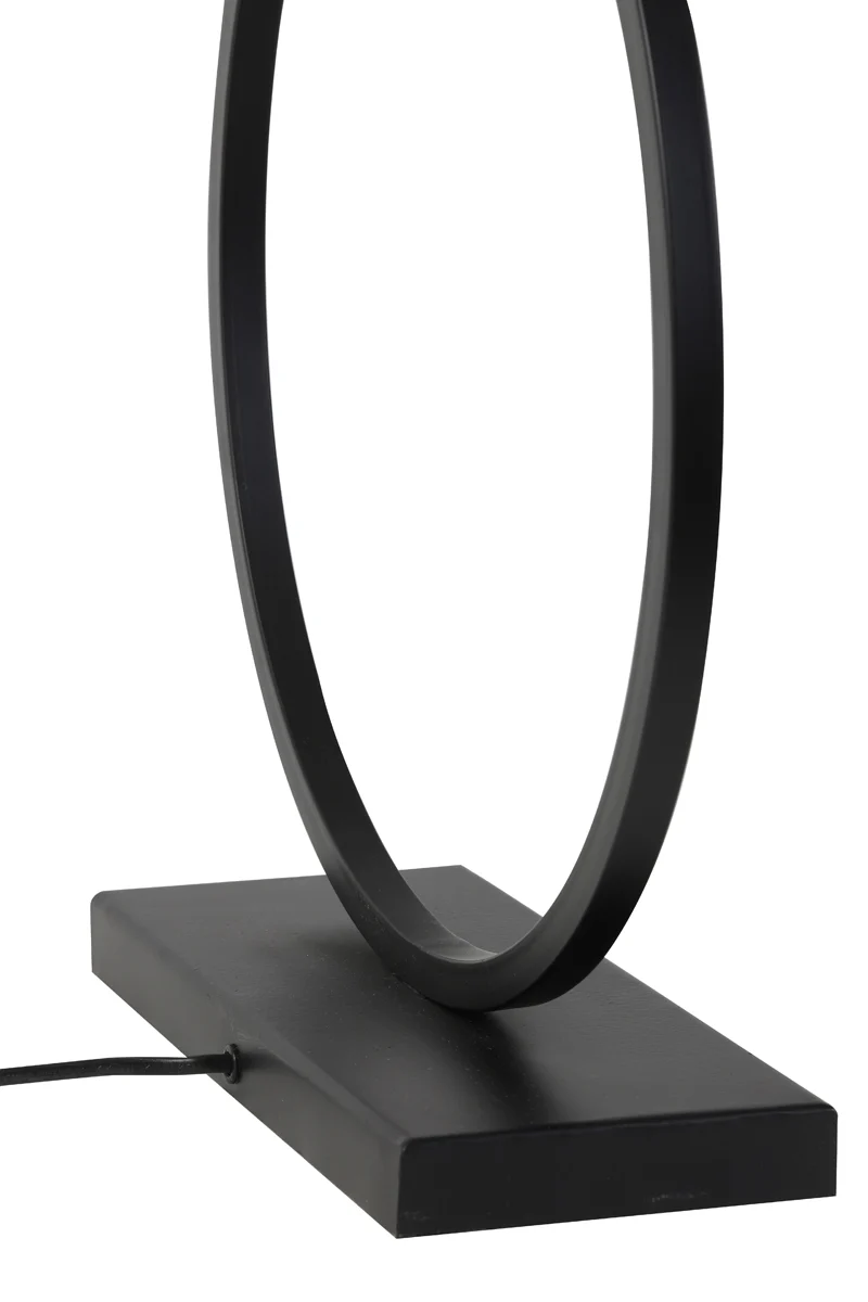 Lamp base 40x12,5x53 cm LIVA matt black