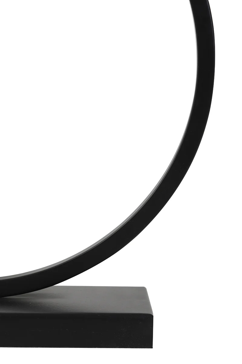 Lamp base 40x12,5x53 cm LIVA matt black