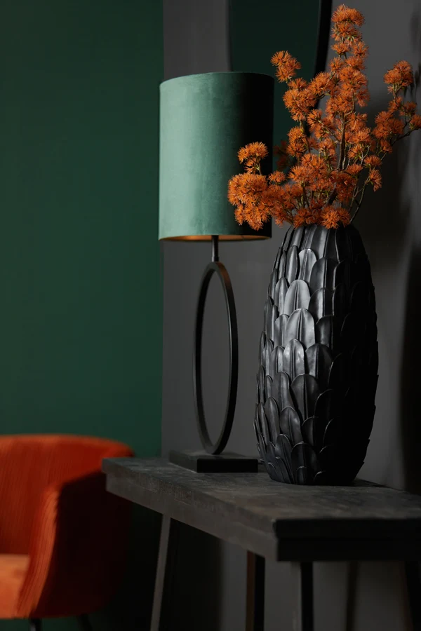 Lamp base 40x12,5x53 cm LIVA matt black