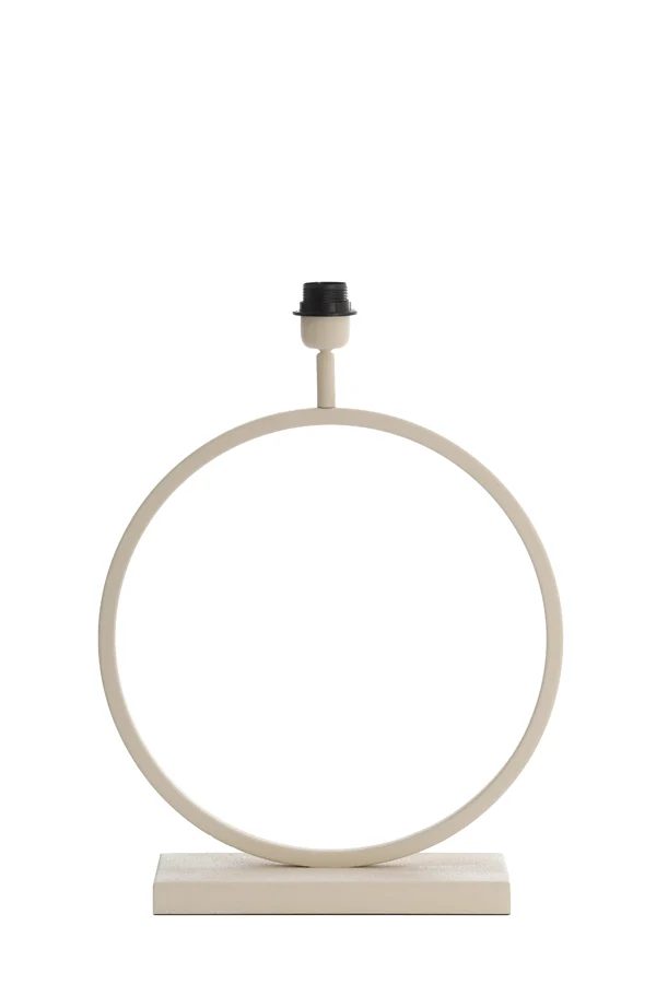 Lamp base 40x12,5x53 cm LIVA cream