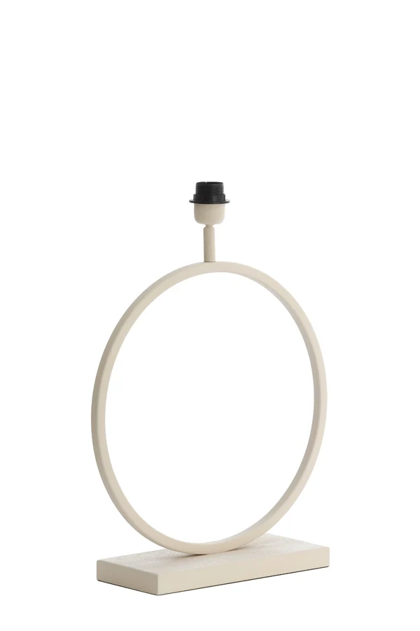 Lamp base 40x12,5x53 cm LIVA cream