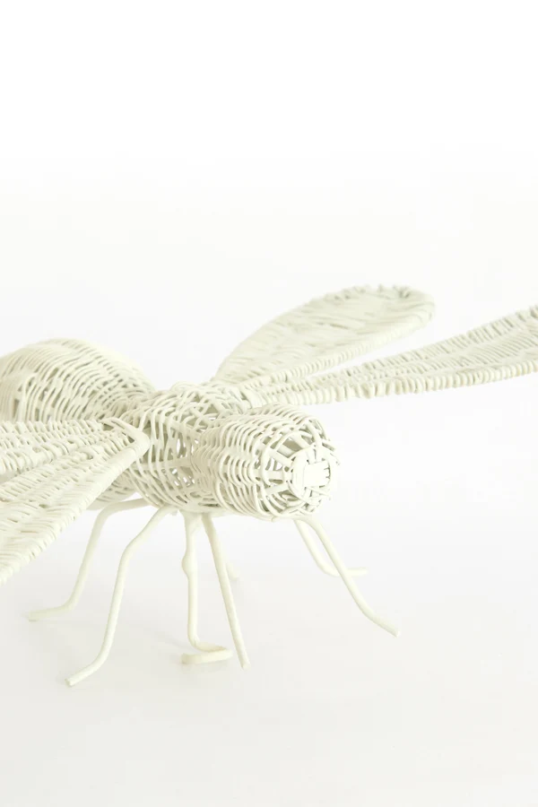 Ornament 24x14,5x5,5 cm CICADA cream