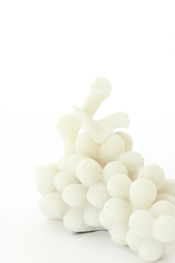 Ornament 24x11,5x15 cm GRAPE cream