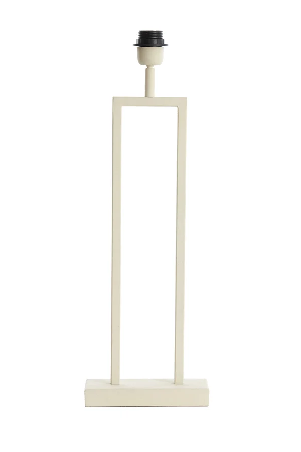 Lamp base 20x10x55 cm SHIVA cream