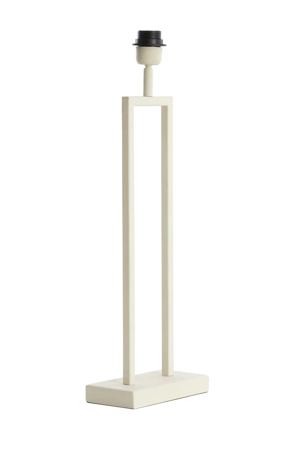 Lamp base 20x10x55 cm SHIVA cream