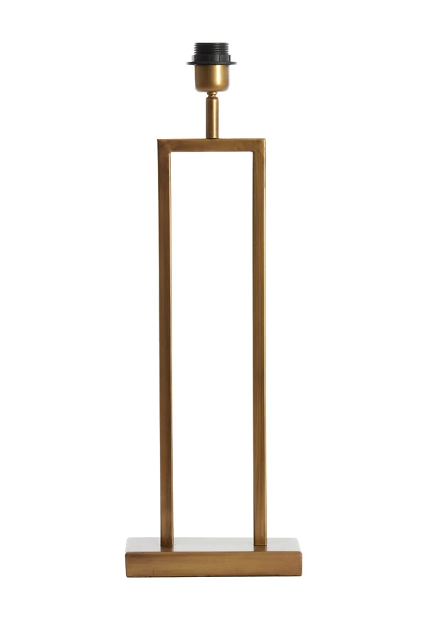 Lamp base 20x10x55 cm SHIVA antique bronze