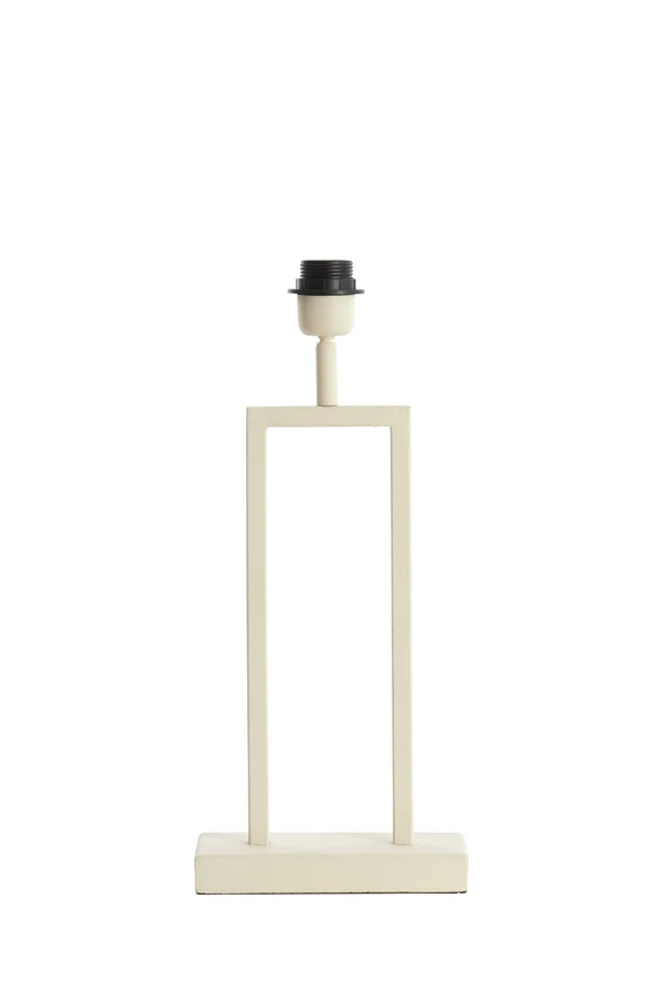 Lamp base 20x10x41 cm SHIVA cream