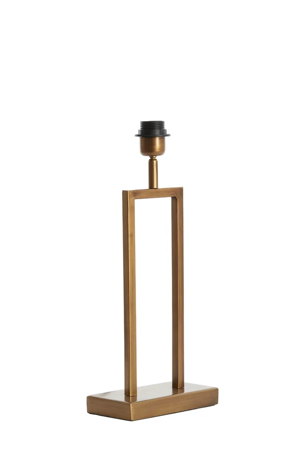 Lamp base 20x10x41 cm SHIVA antique bronze