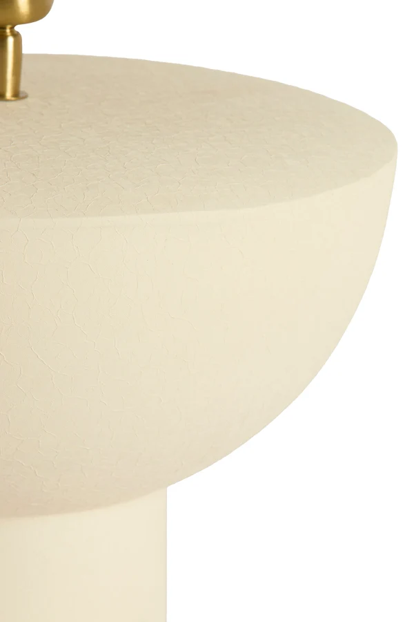 Lamp base 27x38,5 cm ISMARA matt cream