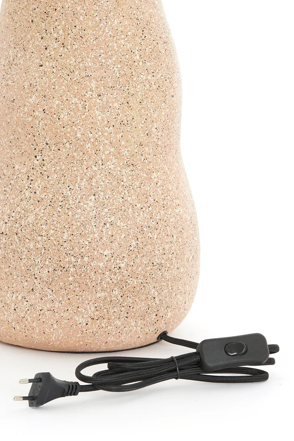 Lamp base 26,5x62 cm AGADO light pink