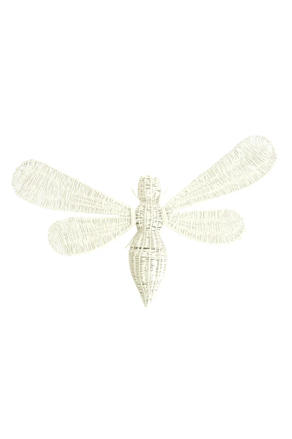 Ornament 37,5x18x6,5 cm CICADA cream