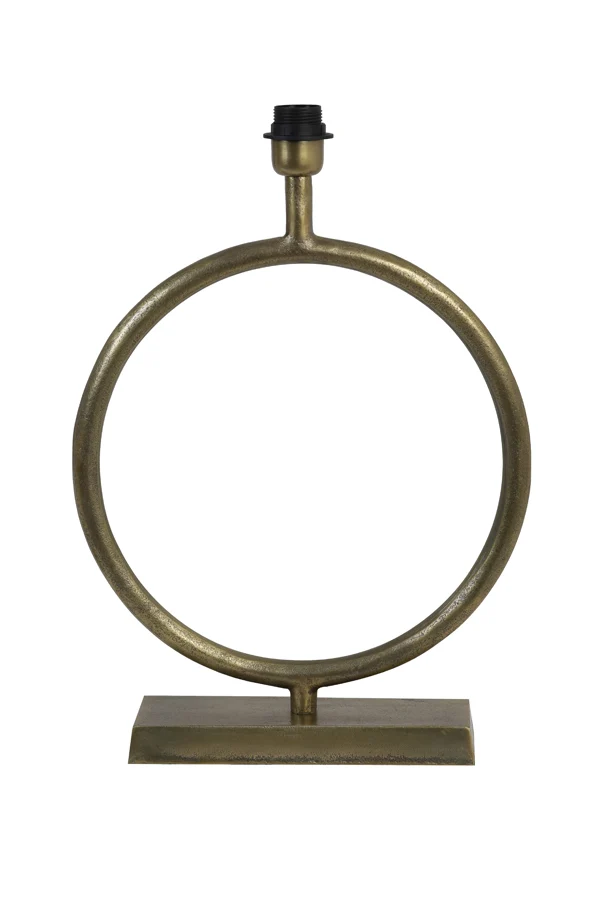 Lamp base 40x12,5x50 cm LIVU raw antique bronze