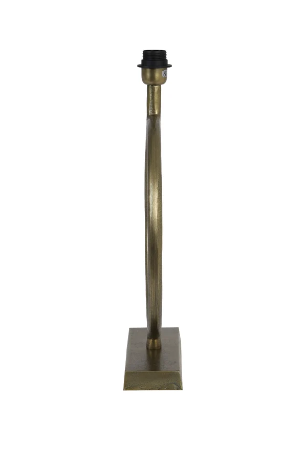 Lamp base 40x12,5x50 cm LIVU raw antique bronze