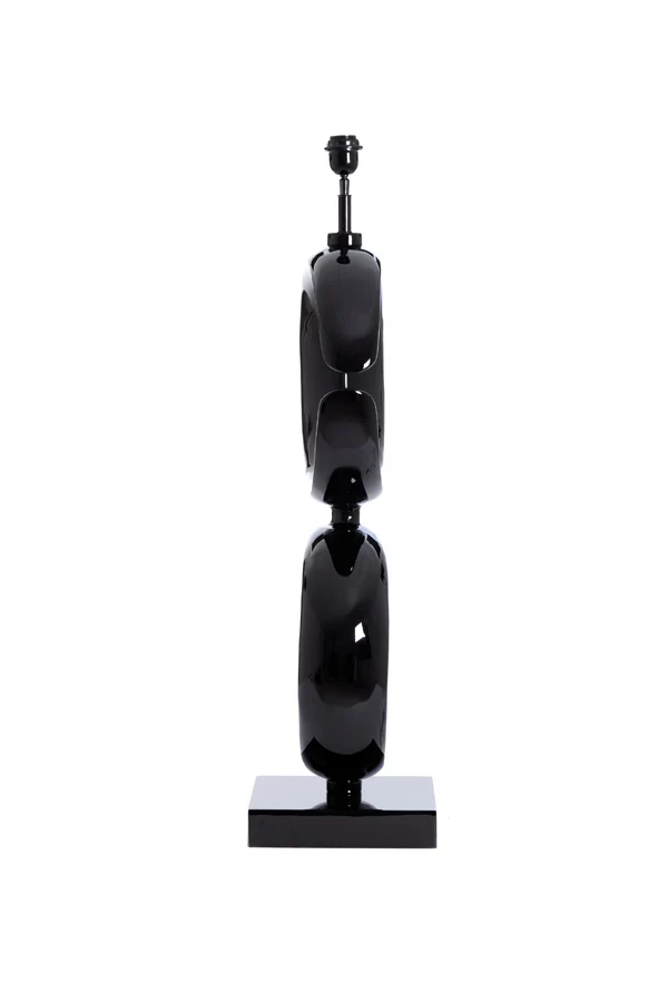 Lamp base 37x26x99 cm MAAN shiny black
