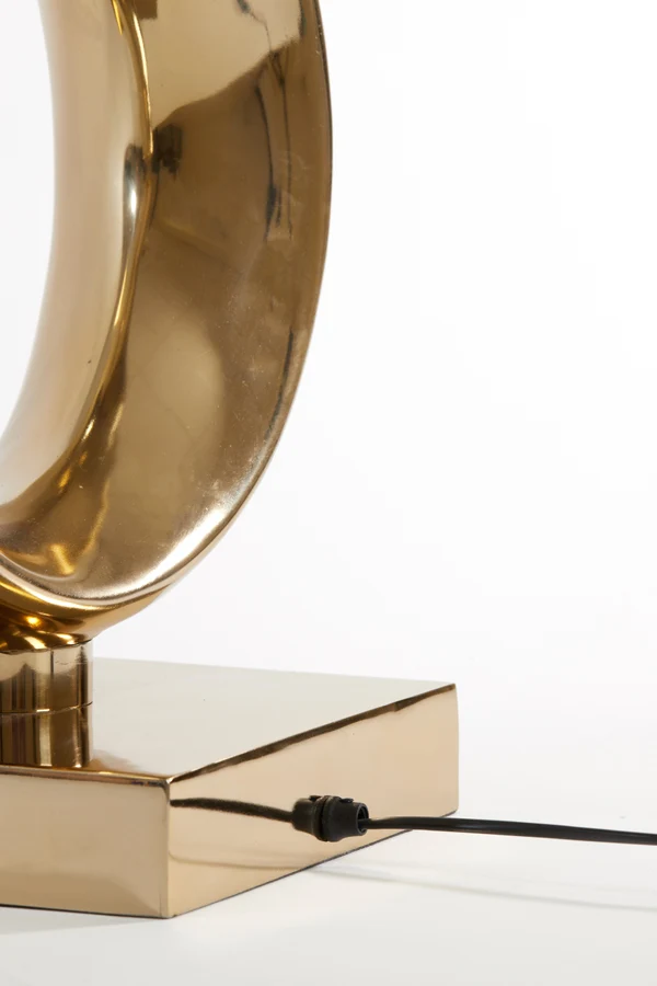 Lamp base 37x26x99 cm MAAN light gold