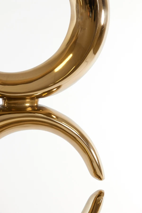 Lamp base 37x26x99 cm MAAN light gold
