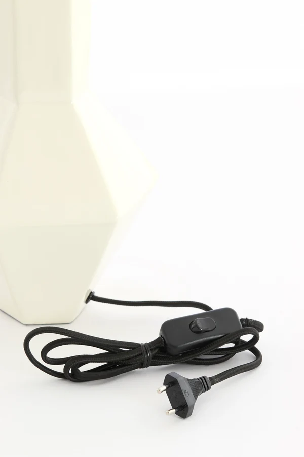 Lamp base 19x40 cm CALIRA cream