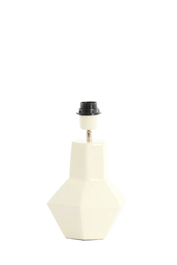 Lamp base 19x30 cm CALIRA cream