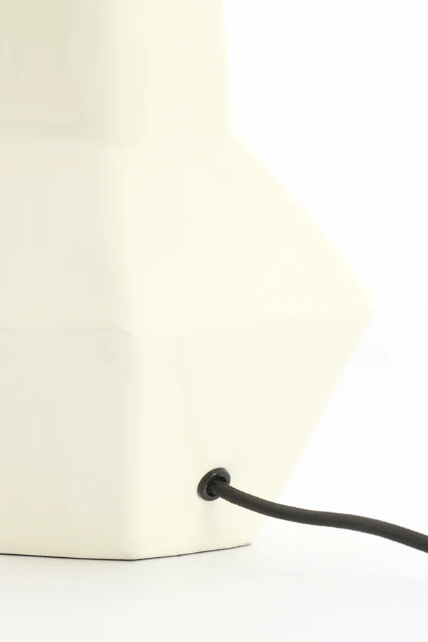 Lamp base 19x30 cm CALIRA cream
