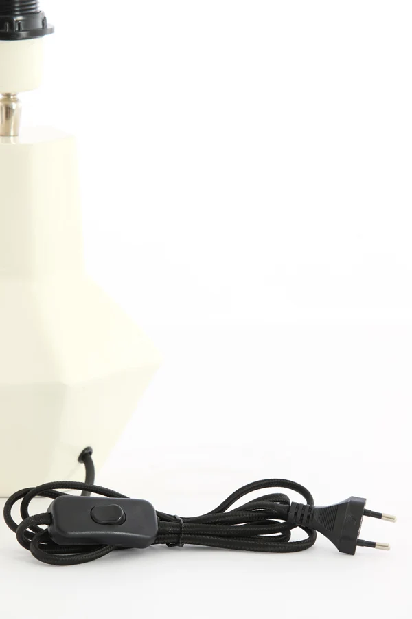 Lamp base 19x30 cm CALIRA cream