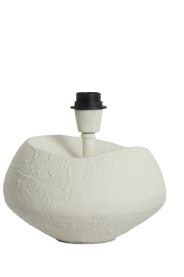 Lamp base 19x26 cm JESRIK cream