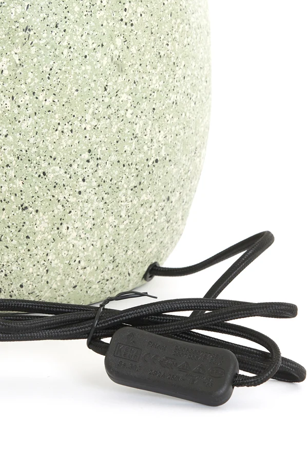 Lamp base 26,5x62 cm AGADO light green
