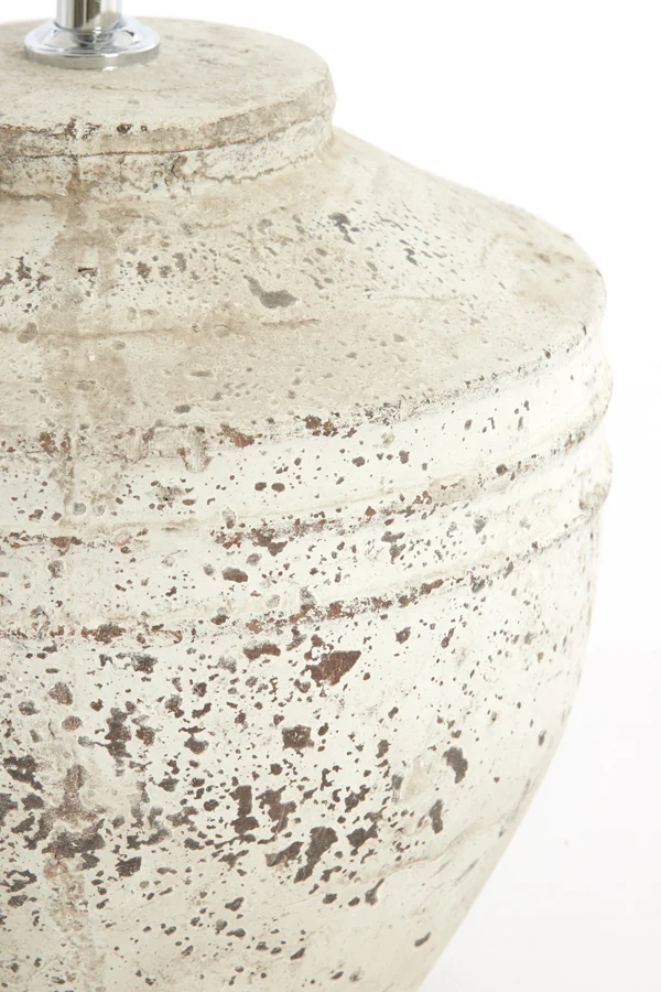 Lamp base 25x35 cm TOBA medium antique grey