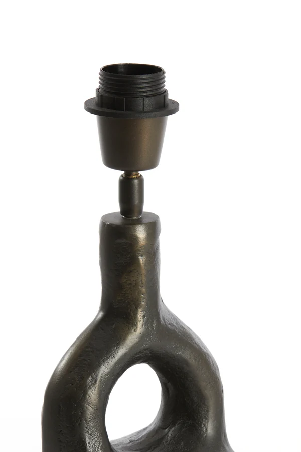 Lamp base 25x22x37 cm IMOLA anthracite
